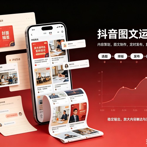 富宁抖音图文代运营服务